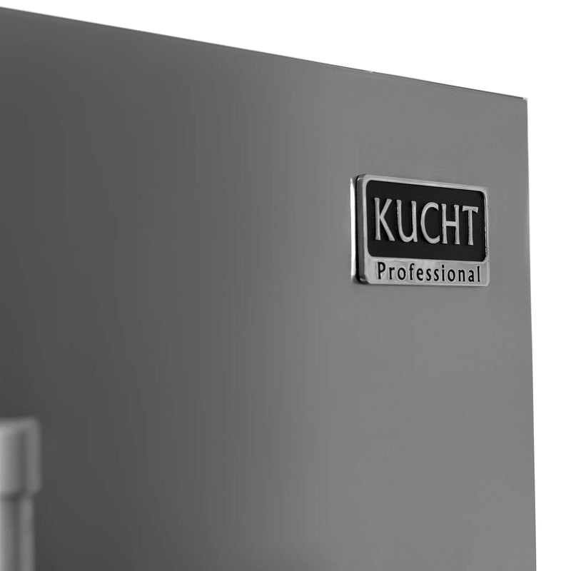 Kucht 36" Standard Depth Freestanding French Door 28.9 Cu. Ft. Refrigerator with Ice and Water Dispenser in Stainless Steel, KR900X