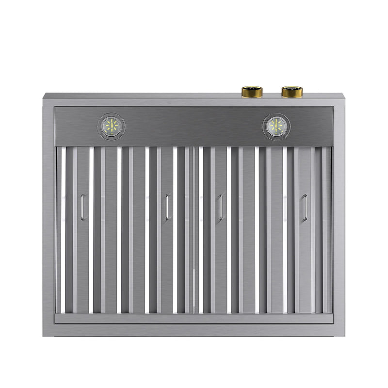 Kucht Professional 30" 900 CFM Under Cabinet Range Hood in Stainless Steel, Digital Controls, KRH300-GL