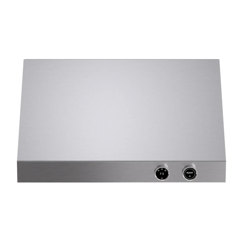 Kucht Professional 30" 900 CFM Under Cabinet Range Hood in Stainless Steel, Digital Controls, KRH300-SS