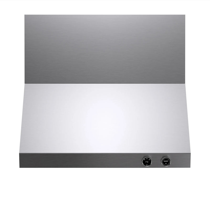 Kucht Professional 36" 900 CFM Wall Mount Range Hood in Stainless Steel, Digital Controls, KRH360-SS-C
