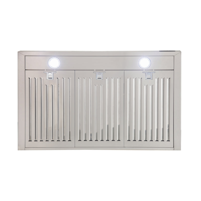 Kucht Professional 36" 900 CFM Wall Mount Range Hood in Stainless Steel, Digital Controls, KRH3611A