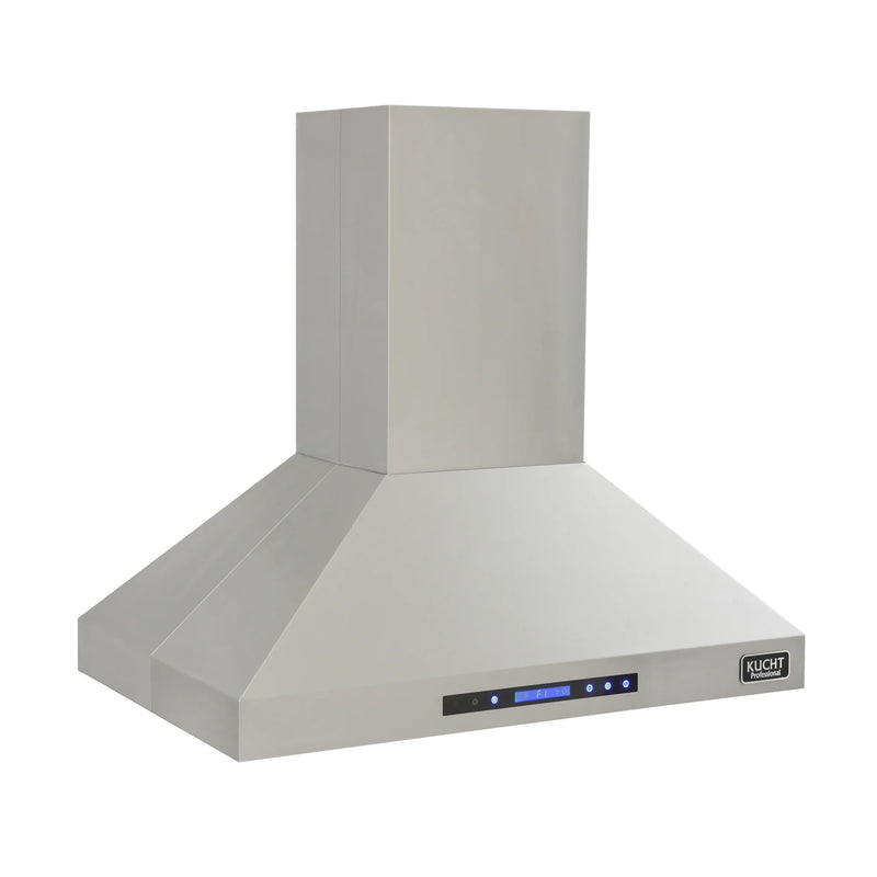 Kucht Professional 36" 900 CFM Island Range Hood in Stainless Steel, KRH3612IS