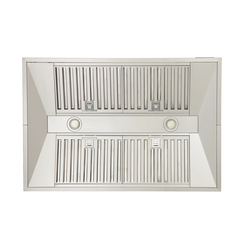 Kucht Professional 36" 900 CFM Island Range Hood in Stainless Steel, KRH3612IS