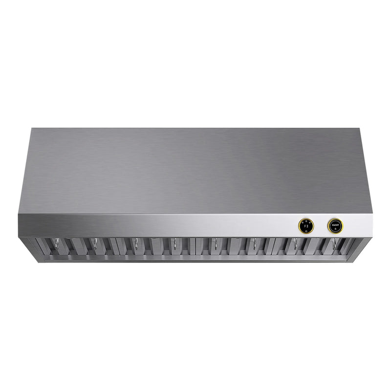 Kucht Professional 48" 1200 CFM Under Cabinet Range Hood in Stainless Steel, Digital Controls, KRH480-GL