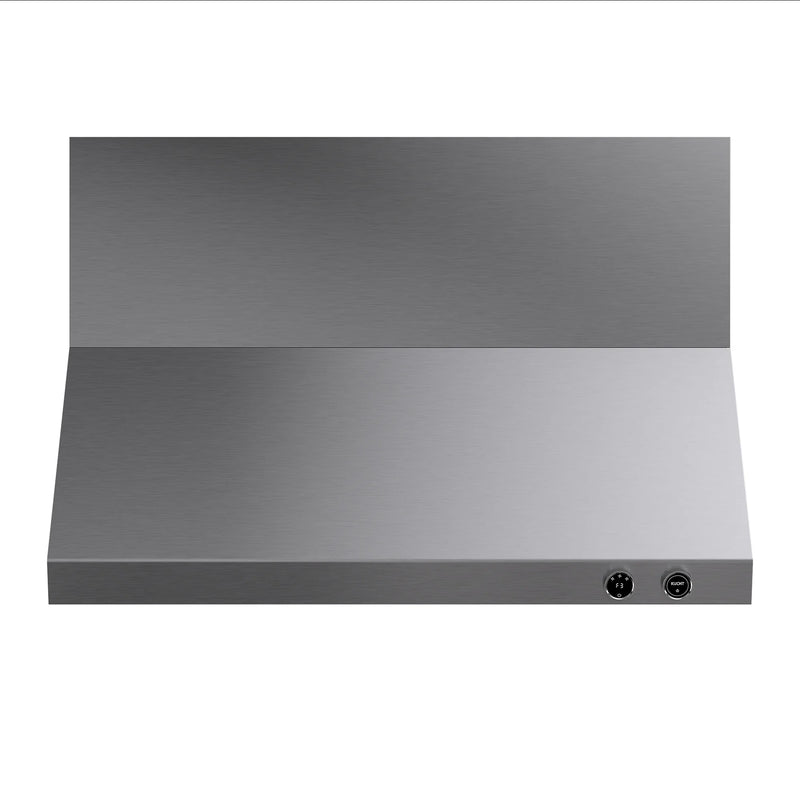 Kucht Professional 48" 1200 CFM Wall Mount Range Hood in Stainless Steel, Digital Controls, KRH480-SS-C