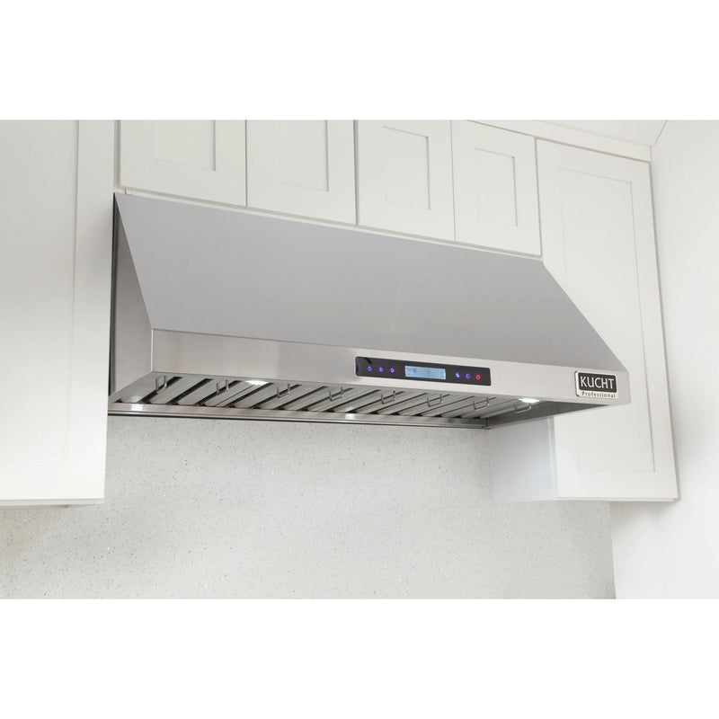 Kucht Professional 48" 1200 CFM Under Cabinet Range Hood in Stainless Steel, KRH4820A