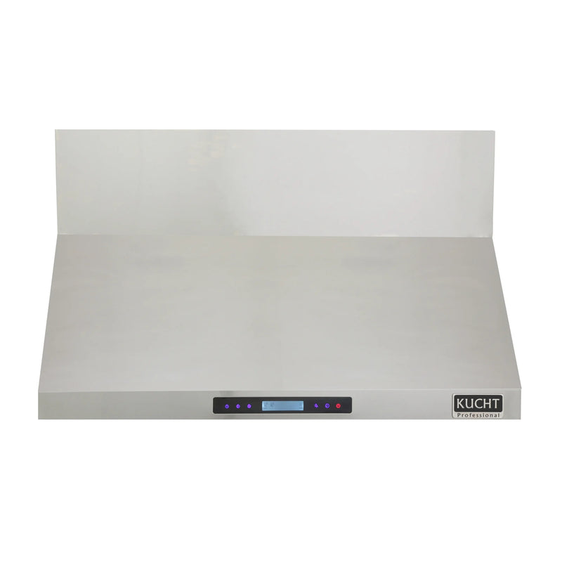 Kucht Professional 48" 1200 CFM Wall Mount Range Hood in Stainless Steel, Digital Controls, KRH4821A