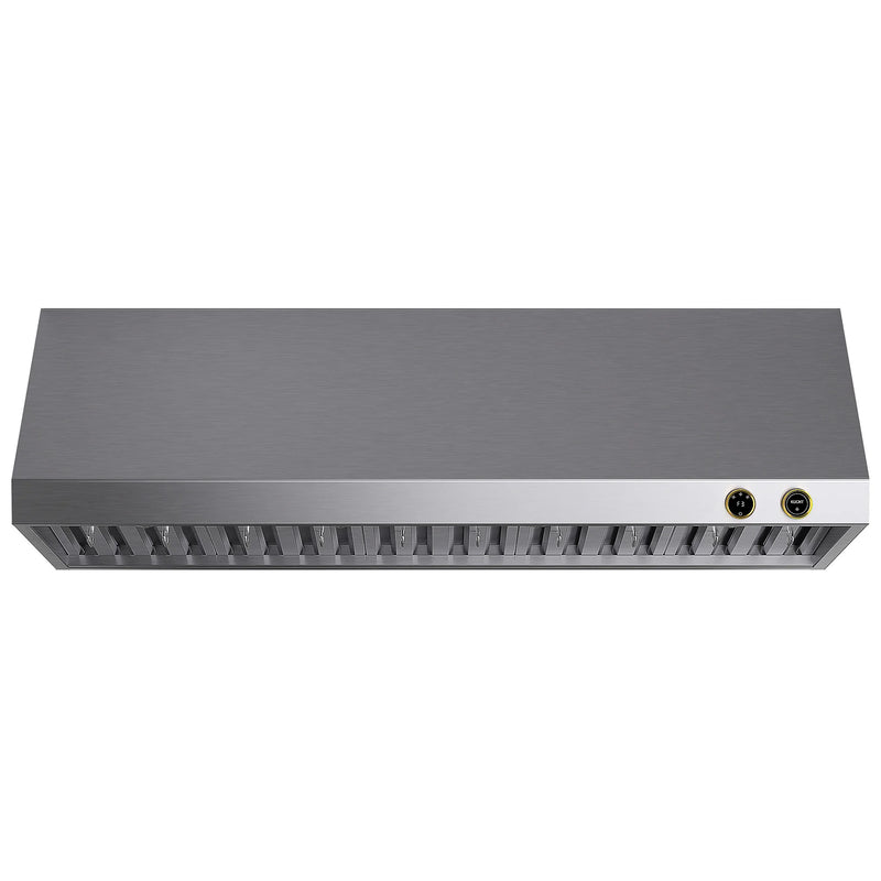 Kucht Professional 60" 1200 CFM Under Cabinet Range Hood in Stainless Steel, Digital Controls, KRH600-GL