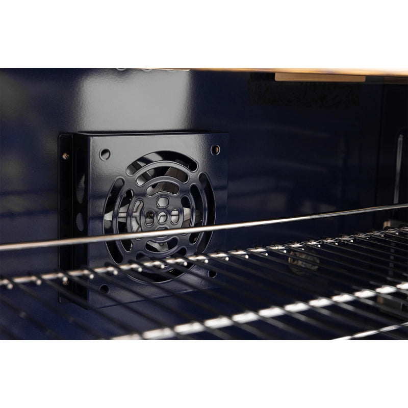 Kucht 36" 5.2 cu ft. Propane Gas Dual Fuel Range in Stainless Steel with Gold Knobs, KXP36-GL/LP