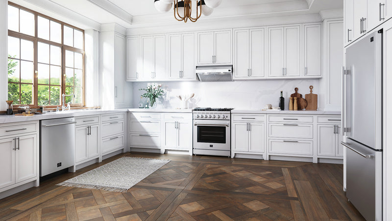 Forno Romano 24" Built-In Tall Tub Dishwasher in Stainless Steel, 7 Wash Programs, 52 dBA Quiet Operation, ENERGY STAR, FDWBI8035-24S