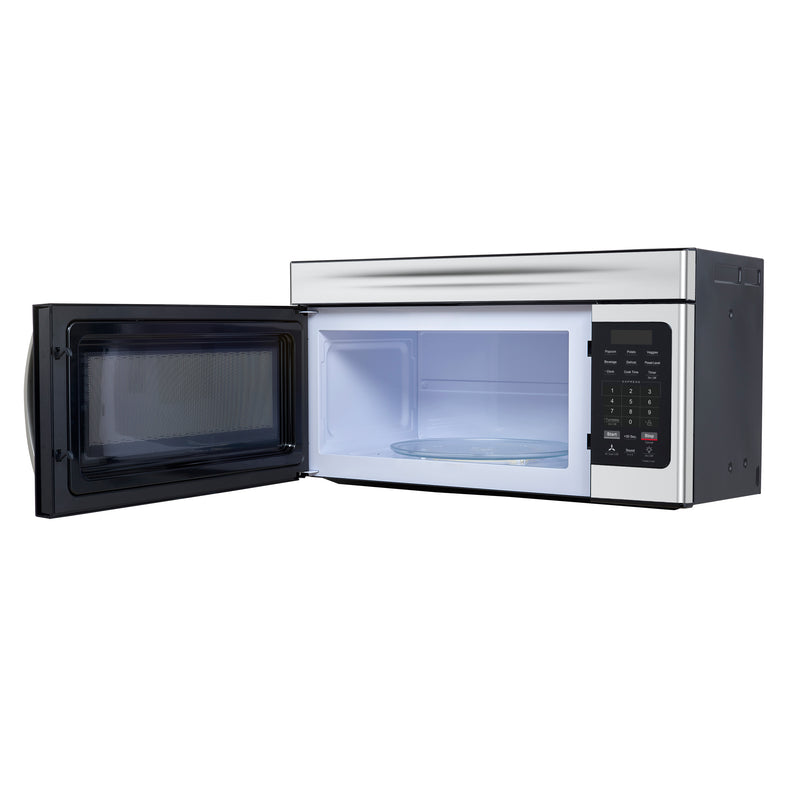 Forno Scalo 30" 1.6 cu. ft. 300 CFM Over the Range Microwave in Stainless Steel, LED Lighting, FOTR3007-30