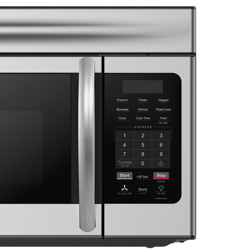 Forno Scalo 30" 1.6 cu. ft. 300 CFM Over the Range Microwave in Stainless Steel, LED Lighting, FOTR3007-30