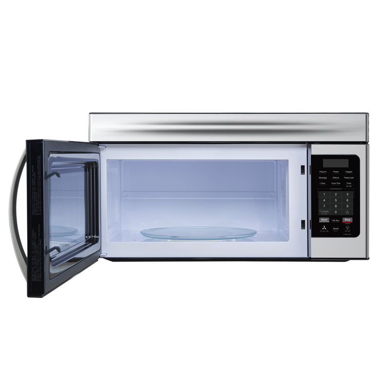 Forno Scalo 30" 1.6 cu. ft. 300 CFM Over the Range Microwave in Stainless Steel, LED Lighting, FOTR3007-30