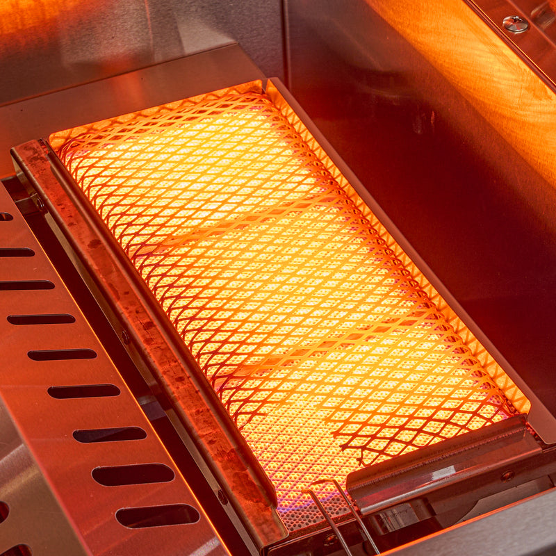 Forno Rimini 30" Outdoor Kitchen with 62,600 BTU BBQ, 3 Burners with Sear & Rotisserie, 4.8 cu.ft. Beverage Center, Stainless Steel Double Sink in Black and White, Sintered Stone Countertop, Fully Assembled, FODKT2575WHT