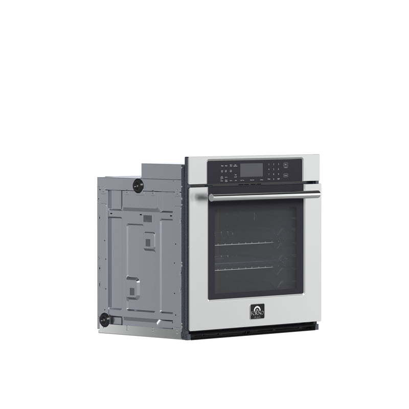 Forno 30" Electric Wall Oven in Stainless Steel, Air Fry, True Convection, Self-Clean, FBOEL1358-30
