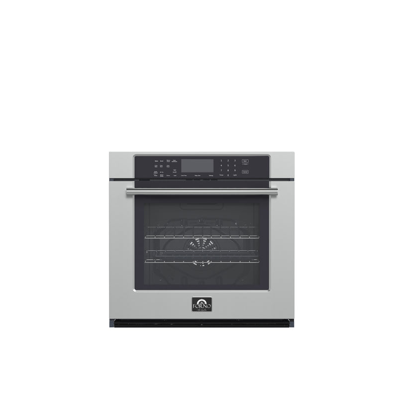 Forno 30" Electric Wall Oven in Stainless Steel, Air Fry, True Convection, Self-Clean, FBOEL1358-30