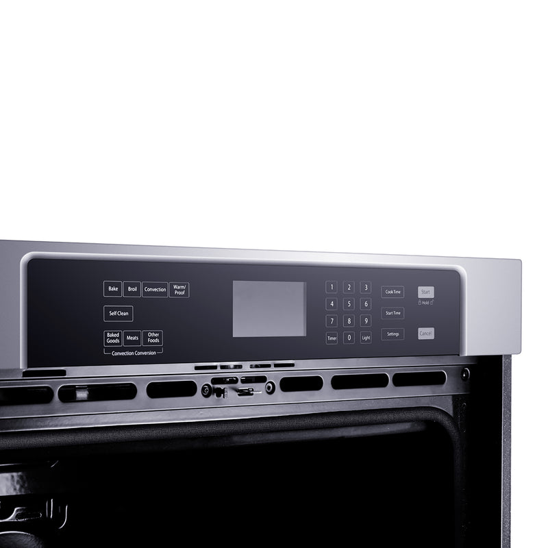 Forno 30" Electric Wall Oven in Stainless Steel, Air Fry, True Convection, Self-Clean, FBOEL1358-30