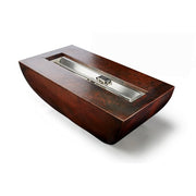 HPC Fire Inspired Copper Bowl Series – Phoenix Trough with hand-hammered copper and linear trough burner for modern outdoor warmth.