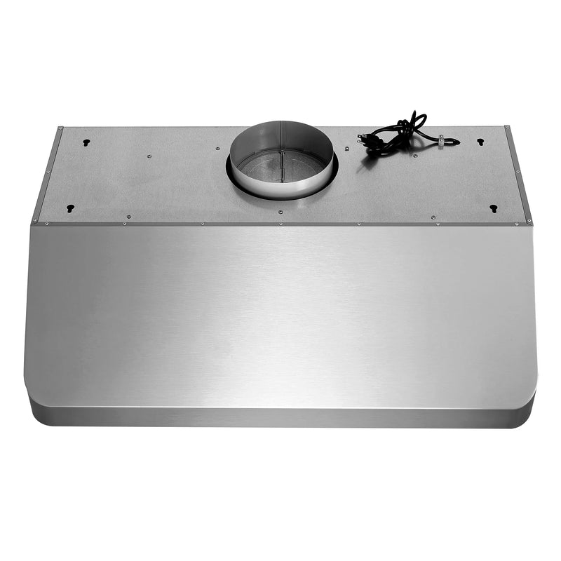 Cosmo 36" Haven Collection Under Cabinet Range Hood in Stainless Steel, 500 CFM, Baffle Filters, COS-QB90