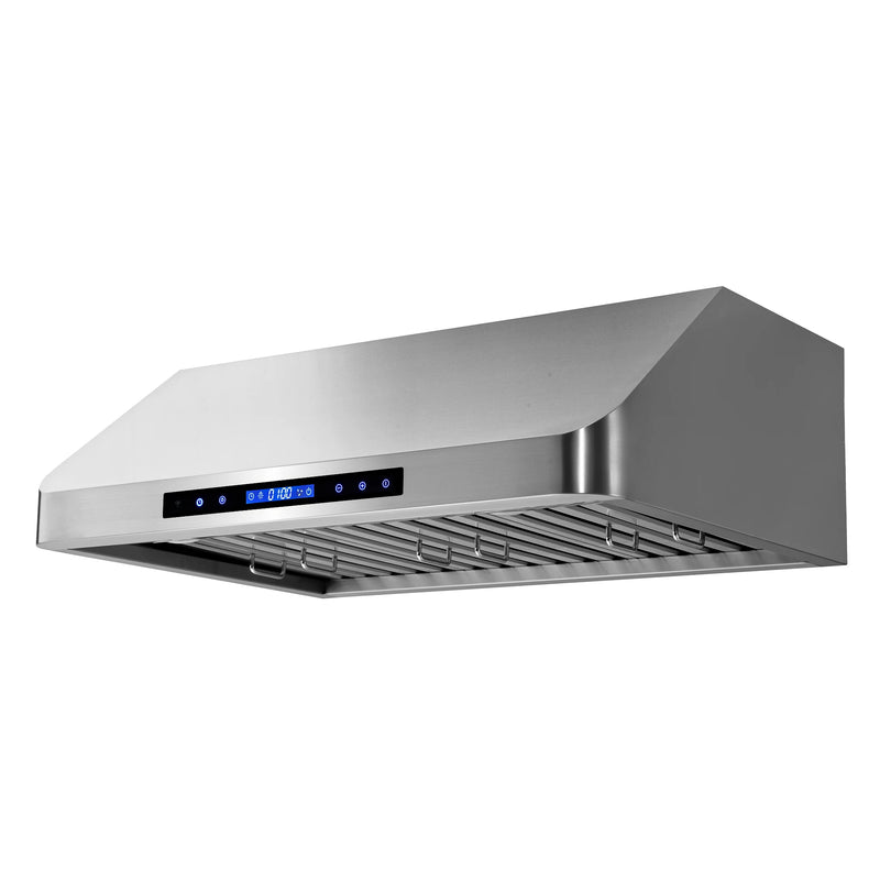 Cosmo 30" Haven Collection Under Cabinet Range Hood in Stainless Steel, 500 CFM, Baffle Filters, COS-QS75