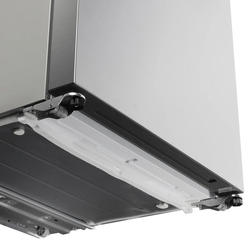 Cosmo 30" Counter Depth French Door Refrigerator in Fingerprint Resistant Stainless Steel, 17.5 cu. ft. Capacity, LED Lighting, COS-RFFV183RS