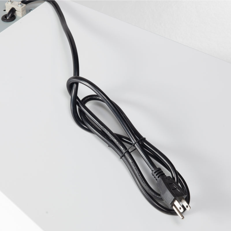 Forno Aria 60" 1200 CFM Wall-Mounted Range Hood in White with Antique Brass Handles, FRHWM5095-60WHT