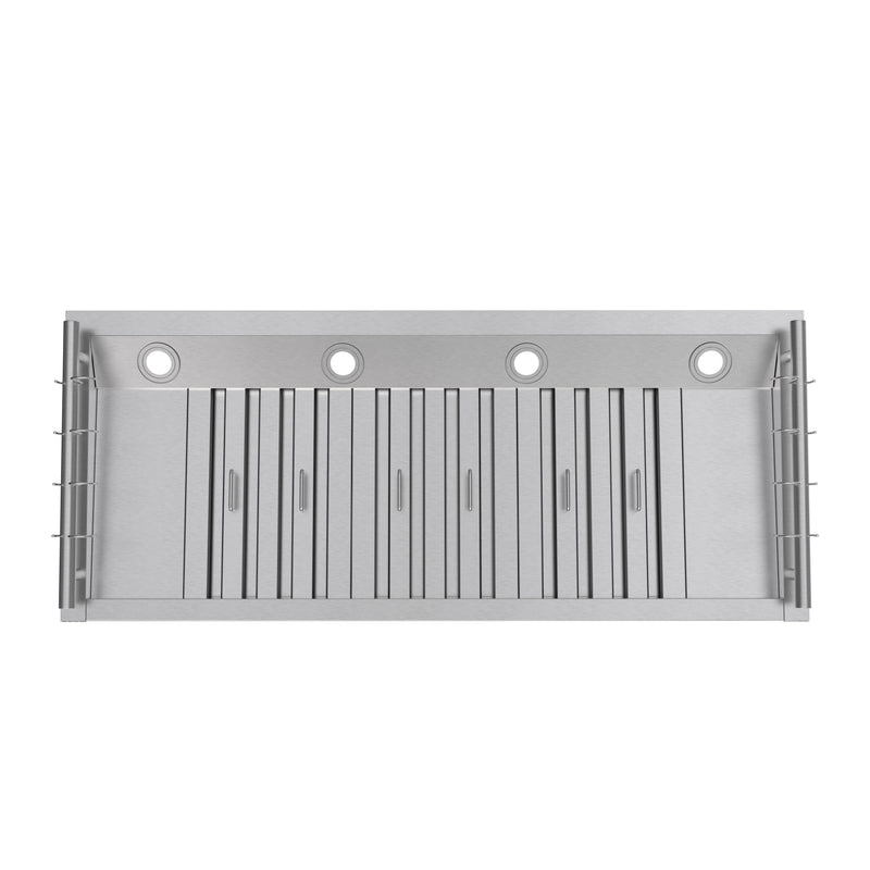 Forno Venezia 48" 900 CFM Wall-Mounted Range Hood in Stainless Steel, 3-Speed Fan, Touch Controls, LED Lights, FRHWM5503-48