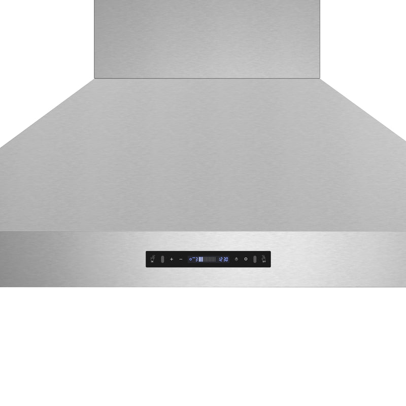 Forno Venezia 48" 900 CFM Wall-Mounted Range Hood in Stainless Steel, 3-Speed Fan, Touch Controls, LED Lights, FRHWM5503-48