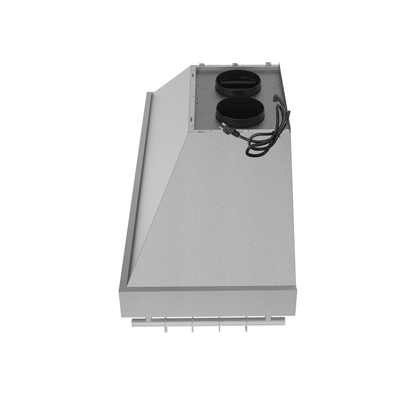 Forno Venezia 48" 900 CFM Wall-Mounted Range Hood in Stainless Steel, 3-Speed Fan, Touch Controls, LED Lights, FRHWM5503-48