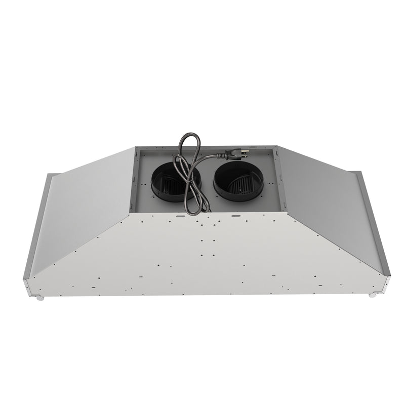 Forno Venezia 48" 900 CFM Wall-Mounted Range Hood in Stainless Steel, 3-Speed Fan, Touch Controls, LED Lights, FRHWM5503-48
