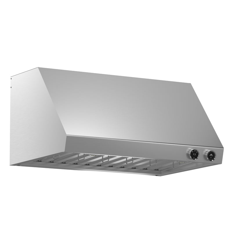 Forno Biagio 36" 600 CFM Wall Mounted Range Hood in Stainless Steel, Baffle Filters, FRHWM5009-36