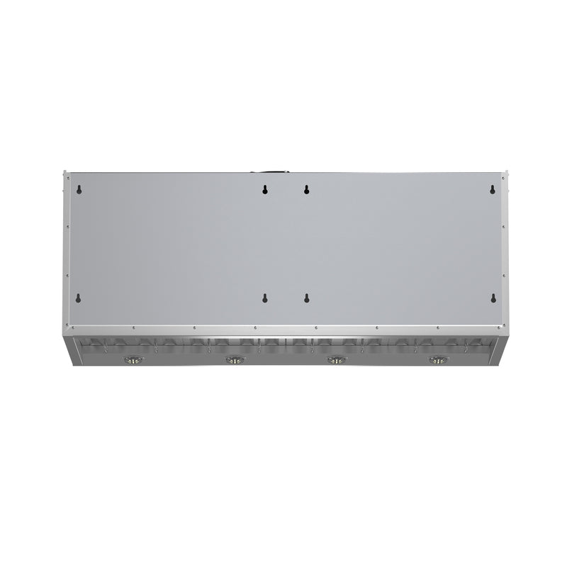 Forno Biagio 48" 1200 CFM Wall Mounted Range Hood in Stainless Steel, Baffle Filters, FRHWM5009-48