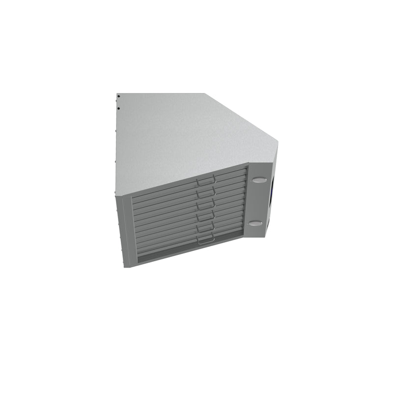 Forno Palazzo 36" 500 CFM Wall Mounted Range Hood in Stainless Steel, Heavy-Duty Baffle Filters, 4-Speed Control, FRHWM5030-36