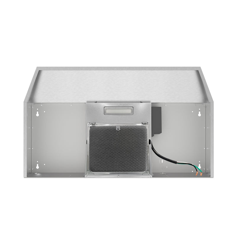 Forno Cappa 30" 200 CFM Under Cabinet Range Hood in Stainless Steel, Convertible Ventilation, LED Lighting, FRHUC5200-30