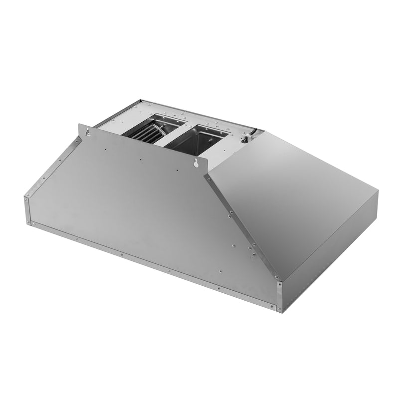 Forno Aria 36" 1200 CFM Wall-Mounted Range Hood in Stainless Steel, 4 Speed Settings, Quiet Operation, FRHWM5095-36