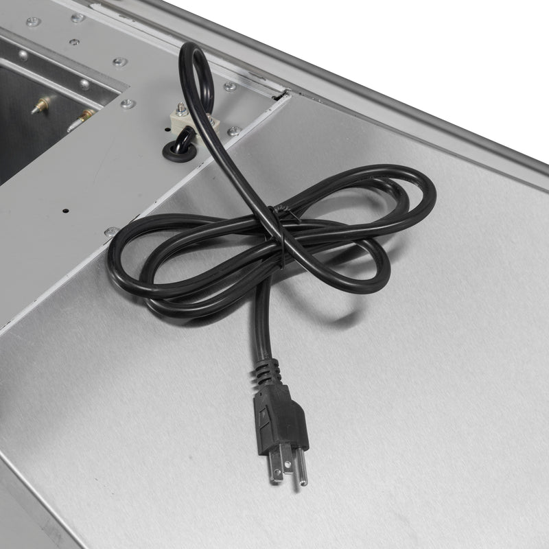 Forno Aria 48" 1200 CFM Wall-Mounted Range Hood in Stainless Steel, 4 Speed Settings, Quiet Operation, FRHWM5095-48