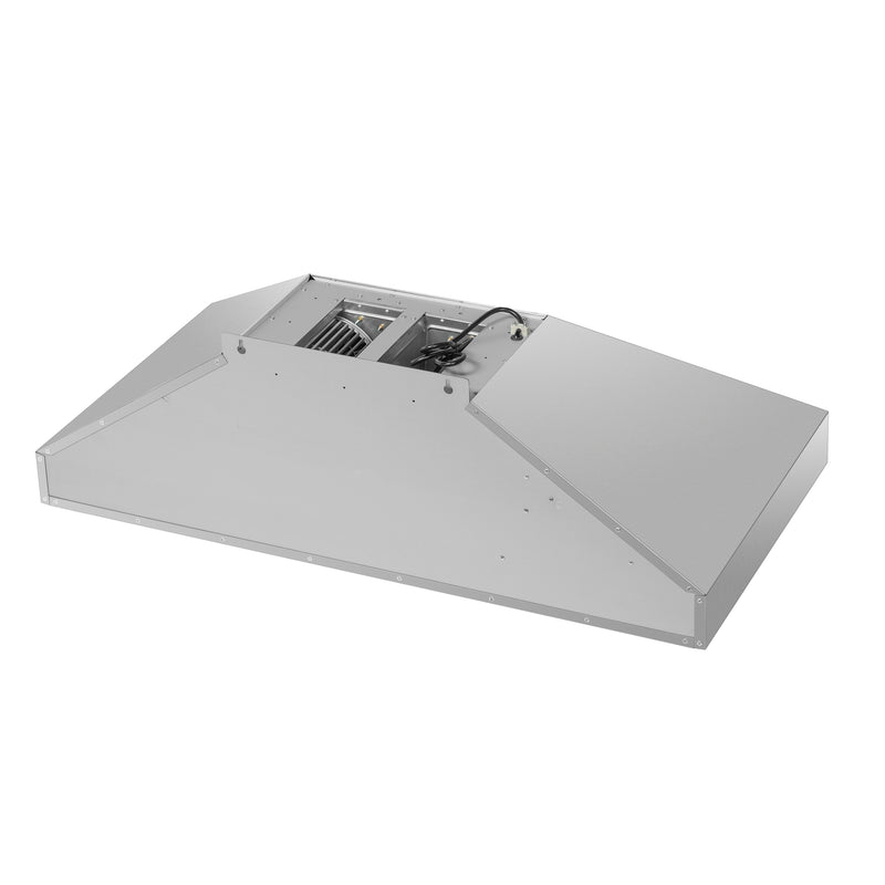 Forno Aria 48" 1200 CFM Wall-Mounted Range Hood in Stainless Steel, 4 Speed Settings, Quiet Operation, FRHWM5095-48