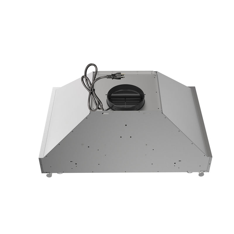 Forno Venezia 30" Wall-Mounted Range Hood in Stainless Steel, 3-Speed Fan, Touch Controls, LED Lights, FRHWM5503-30