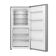 FORNO Maderno 28" Right Swing Convertible Freestanding Refrigerator/Freezer in Stainless Steel 13.6 cu.ft.