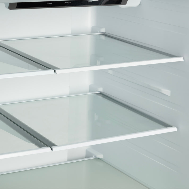 Forno Rivello 36" Freestanding French Door Refrigerator in White with Internal Water Dispenser, with Stainless Steel Handles, FFFFD1783-36WHT