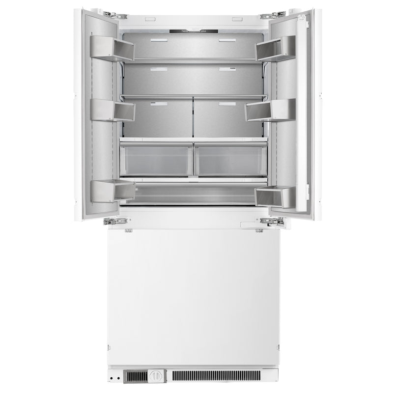 Forno Rivestito 36" French Door Refrigerator in Stainless Steel, FFRBI1811-36