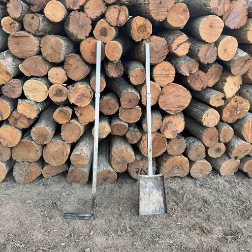 Tagwood BBQ Shovel & Coal Rake - BBQ11SS stainless steel ash tool with long handles for efficient ember and coal management.