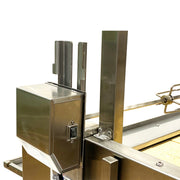 Tagwood BBQ Stainless Steel Rotisserie Kit - BBQ50SS with 40W motor, heavy-duty stainless steel and durable clamps for versatile grilling.