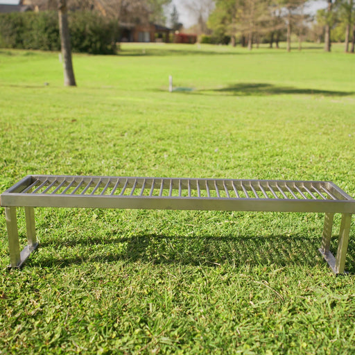 Tagwood BBQ Warming Rack - BBQ52SS stainless steel rack with 34" width and 8mm rods for expanded grill space and heat resistance.