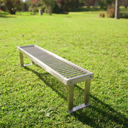 Tagwood BBQ Warming Rack - BBQ52SS stainless steel grill rack with 34" width, 8mm rods, heat-resistant for extra cooking space.