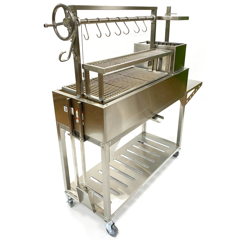 Tagwood BBQ Warming Rack - BBQ52SS stainless steel 34x7x8 inch rack with 8mm rods for expanded grill cooking space