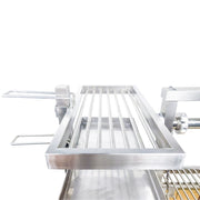 Tagwood BBQ Height Adjustable Secondary Grate BBQ55SS in stainless steel with adjustable height and expanded cooking surface
