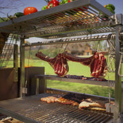 Tagwood BBQ S shape meat hooks set of 7 in stainless steel for hanging meats on grill with rust-resistant, heat-resistant design