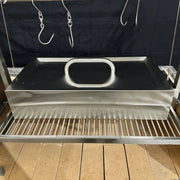 Tagwood BBQ Large Top Lid BBQ59SS stainless steel lid with handle for enhanced heat retention on Santa Maria grills.