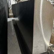 Tagwood BBQ Stainless Steel Wind Guard - BBQ61SS with rust-resistant 304 stainless steel for left side Gaucho clamp grill wind protection.